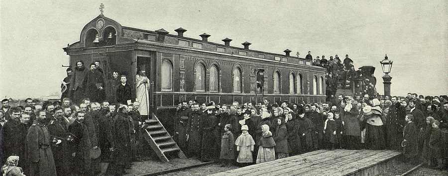 Church Car on Trans-Siberian. XIX-XX cent.